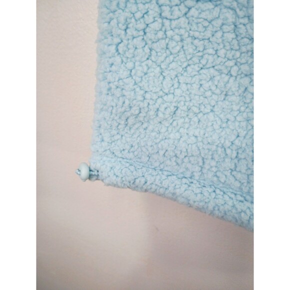 Gilly Hicks A&F Baby Blue Fleece Sleep Lounge Pants Pockets Drawstring Sz Small - Picture 5 of 9